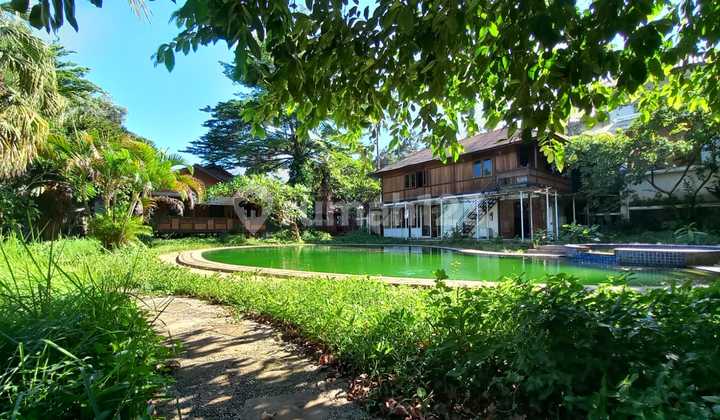 Jual Lelang, Rumah Luas Asri With Pool, Garden Lokasi Strategis di Pondok Labu, Jakarta Selatan 1