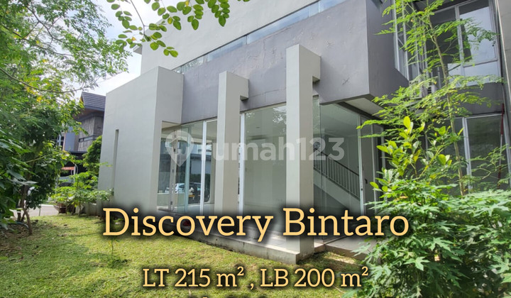 Jual Cepat Rumah 2 Lt Nempel Taman Sangat Strategis Discovery Bintaro Jual Cepat Rumah 2 Lt Nempel Taman Sangat Strategis Discovery Bintaro