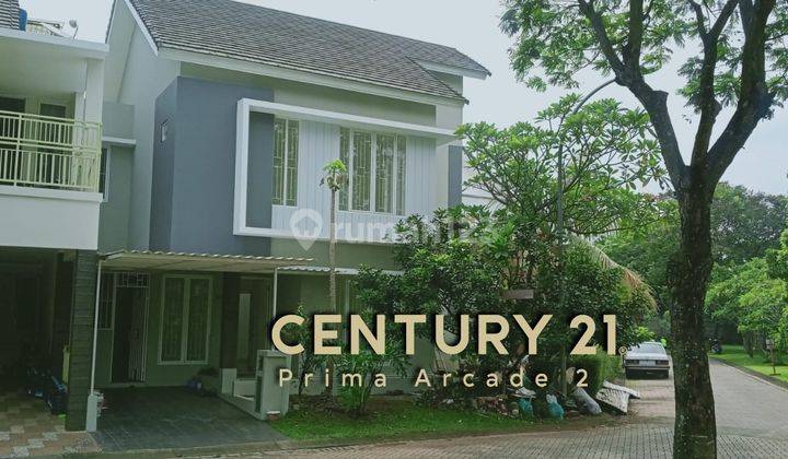 Rumah modern minimalis hook di Emerald Bintaro (7334h) 1