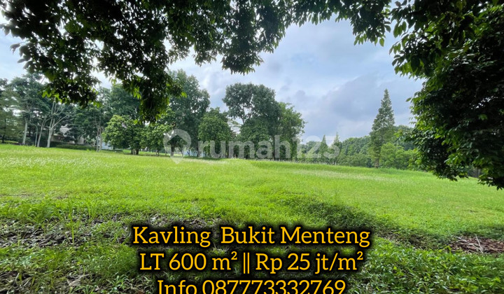Bukit Menteng Bintaro Plot 600 M2 Quick Sale Bukit Menteng Bintaro Plot 600 M2 Quick Sale