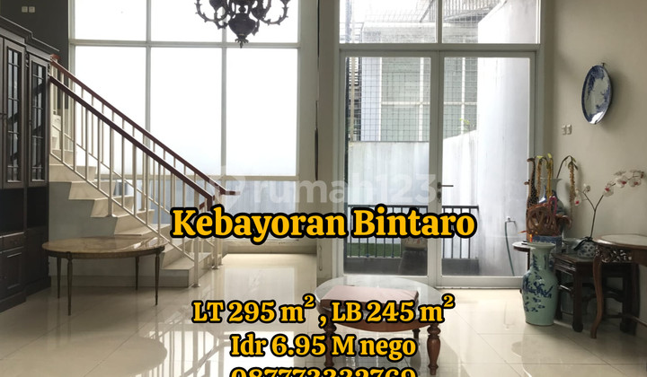 Sell Fast Nice House Kebayoran Bintaro