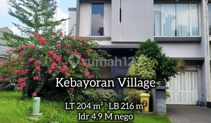 Rumah Bagus Kebayoran Bintaro Siap Huni Harga Masih Nego