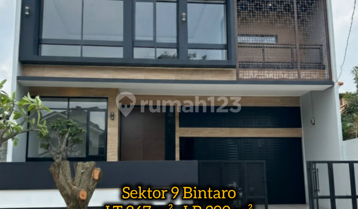 Rumah Tropical Brand New Barui Sektor 9 Bintaro Jaya