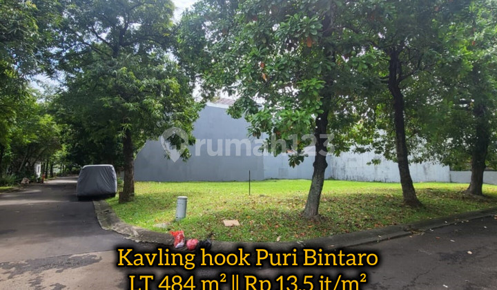 Kavling Hook Puri Bintaro Sektor 9 Hanya 13.5 Jt