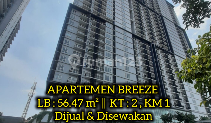 Apatemen Breeze Bintaro Plaza Jual Sewa