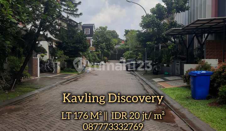 Kavling Strategis Dapat Taman Jrang Ada Luas 176 M2 Siap Bangun