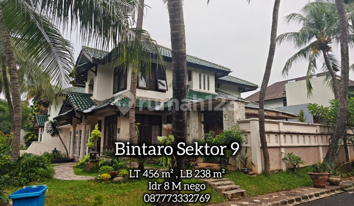 House With Swimming Pool in Graha Taman Sector 9 Bintaro