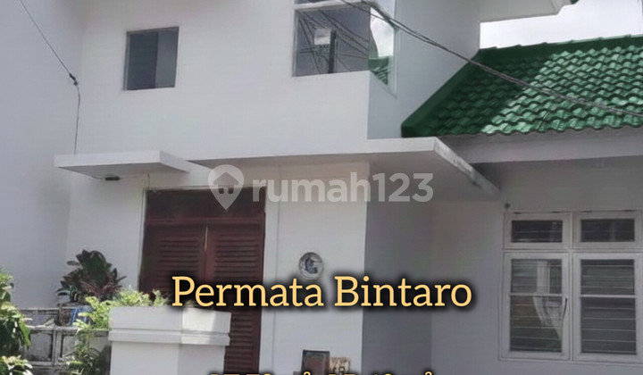 Jual Cepat Rumah Permata Trulek Bintaro Sektor 9 Dekat Sekolah Jepang dan Global Jaya