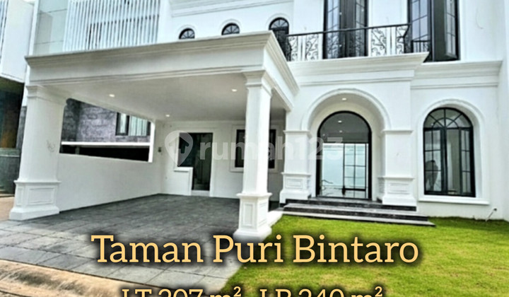 Rumah Baru Bagus American Depan Taman Sektor Bintaro