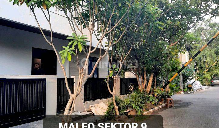 Rumah Baru Renovasi Total 2 Lt Posisi Hoek Sektor 9 (15701) 1