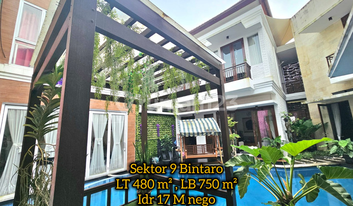 Rumah Mewah Kolam Renang Bintaro Sektor 9 Jual Furnished Rumah Mewah Kolam Renang Bintaro Sektor 9 Jual Furnished