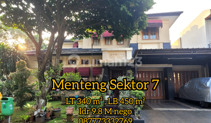 Quick Sale House in Bintaro Sector 7