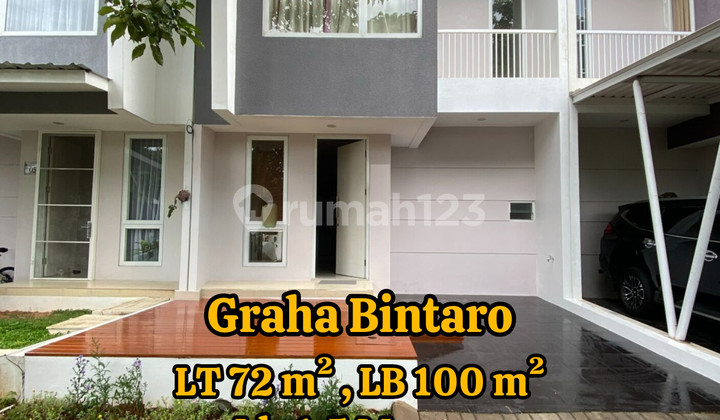 House for Sale in Graha Bintaro Near Schools, Market, and Parigi Toll Access.