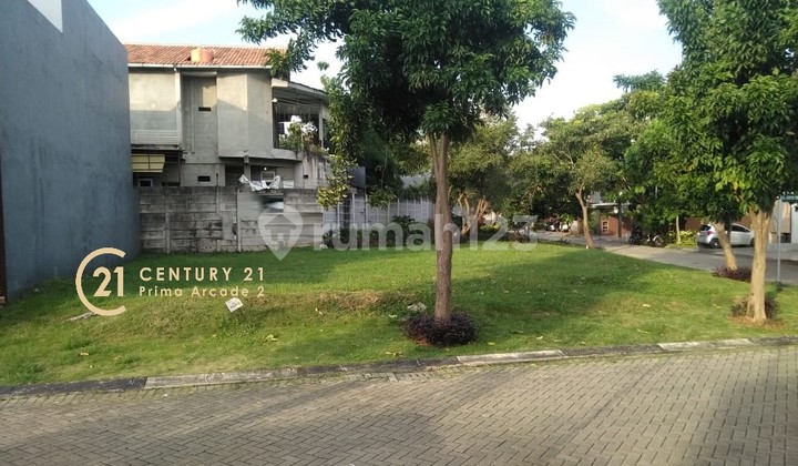 Plot Hook in Kebayoran Village Bintaro Ready to Build Rare Stock