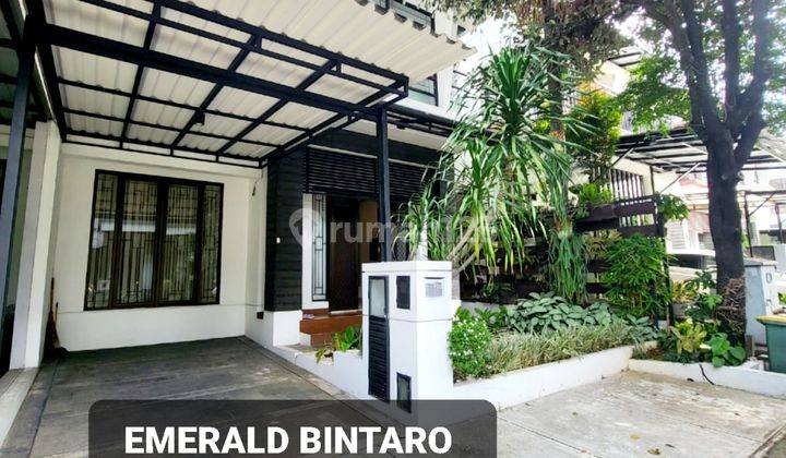 Rumah Emerald Bintaro Sudah Renovasi Ada Rooftop Buat Santai (15042) 1