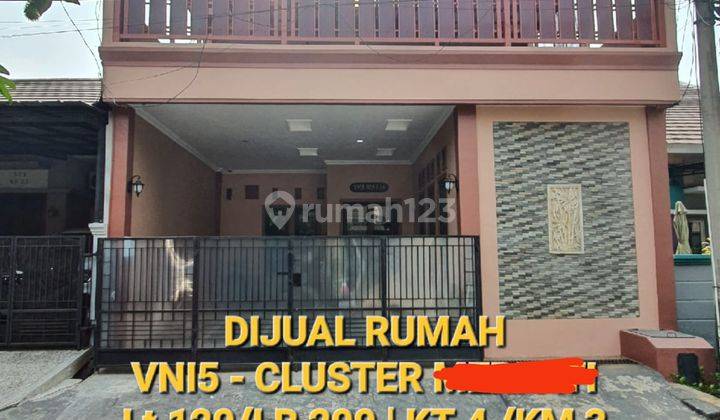 Rumah Semi Furnished Di Villa Nusa Indah 5 , Ciangsana Jatiasih 1