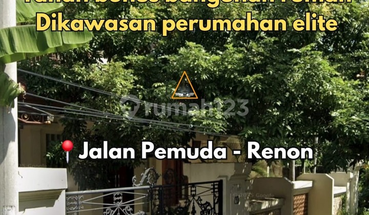 Tanah Bonus Bangunan Rumah Dikawasan Premium dan Elite Renon Tanah Bonus Bangunan Rumah Dikawasan Premium dan Elite Renon