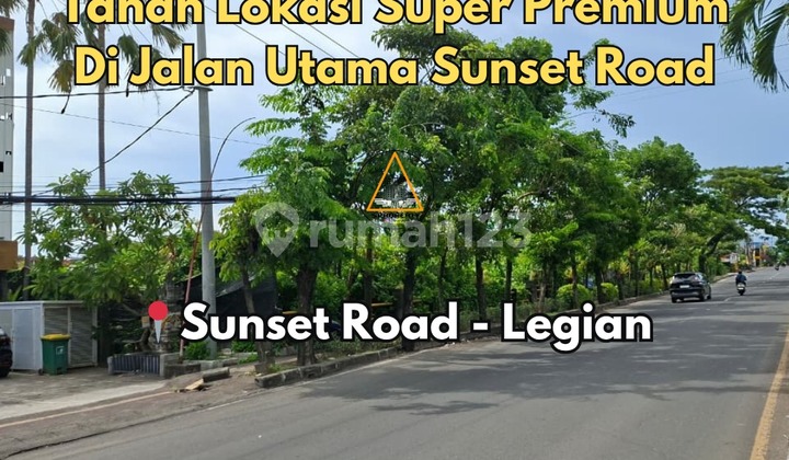 FOR SALE AND FOR RENT SUPER PREMIUM LOCATION LAND ON SUNSET ROAD