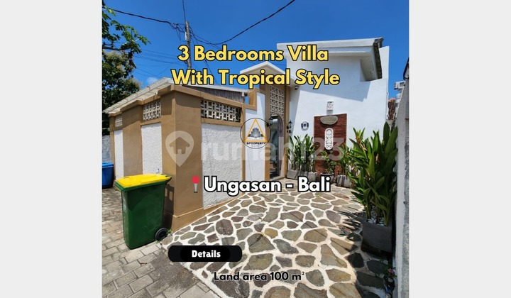 3 Bedroom Villa With Tropical Design Location in Ungasan 3 Bedroom Villa With Tropical Design Location in Ungasan