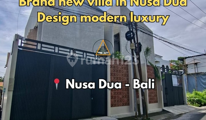 Brand New Villa Design Modern Luxury In Nusa Dua Brand New Villa Design Modern Luxury In Nusa Dua
