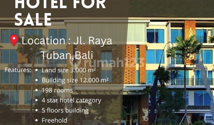 4-Star Hotel with Strategic Tuban Location Near the Airport
