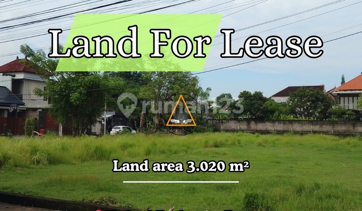 For Rent, Strategically Located Land on Jl. Tukad Badung Renon