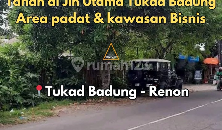 Land on Main Road Tukad Badung Renon Denpasar Land on Main Road Tukad Badung Renon Denpasar