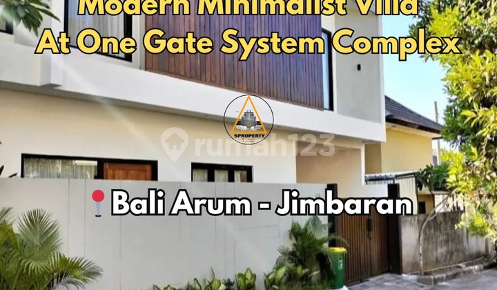 Modern Minimalist Villa At One Gate System Bali Arum - Jimbaran