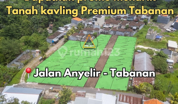 Tanah Kavling Premium di Jalan Anyelir Xii Kota Tabanan