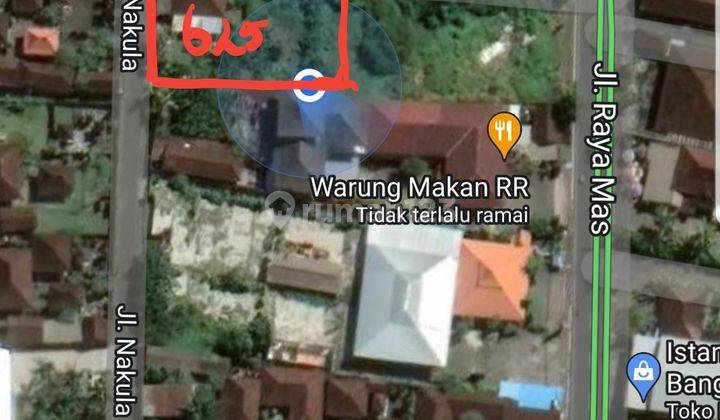 Land for sale in strategic location of resort area in Mas Ubud 2