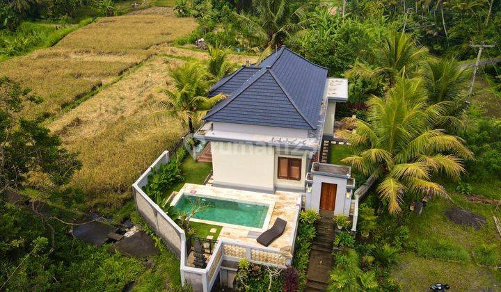 For sale Modern Villa with Rice Field View in Tampaksiring Ubud 1