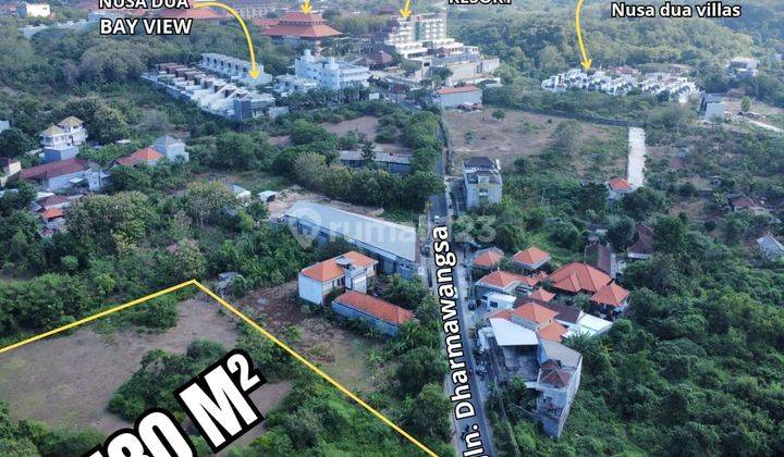 Commercial land for sale on Jalan Dharmawangsa Nusa Dua 1