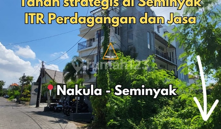Tanah Strategis di Seminyak Itr Perdagangan dan Jasa