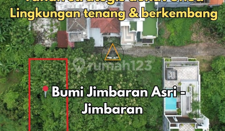 Tanah Strategis Kawasan Bumi Jimbaran Asri Dekat Kampus Unud