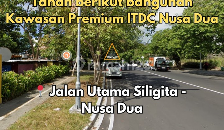 Dijual Cepat Tanah Lokasi Jalan Utama Siligita Nusa Dua
