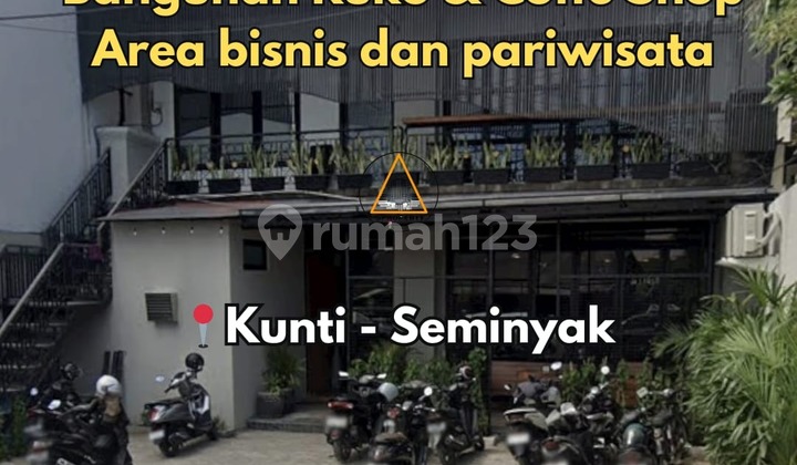 Bangunan Ruko dan Bisnis Coffe Shop Jl. Kunti Ii Seminyak