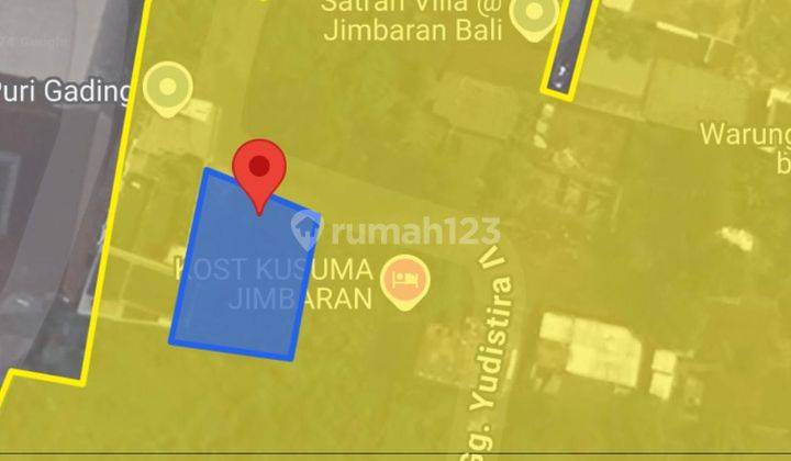 Dijual Tanah Lingkungan Villa Berlokasi di Jimbaran Kuta Selatan 2