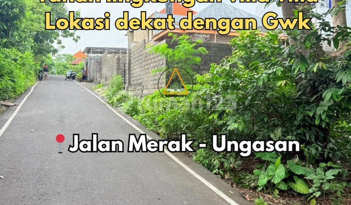 Villa Environment Land East Merak Road GWK Ungasan Area