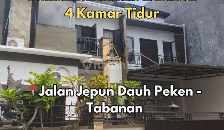 Rumah lantai 2 Minimalis di Jl Jepun Dauh Peken, Tabanan 1