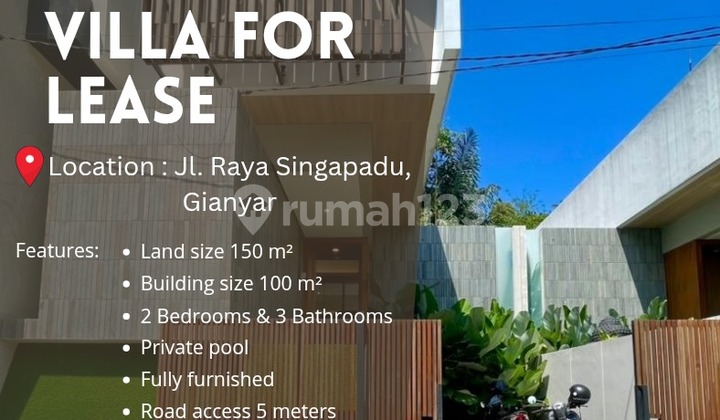 Annual Villa Rental in Ubud Area, 15 Minutes to Ubud Center Annual Villa Rental in Ubud Area, 15 Minutes to Ubud Center