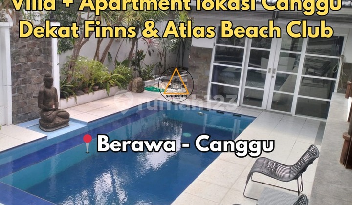 Freehold / Leasehold Villa + Apartmen Lokasi di Canggu