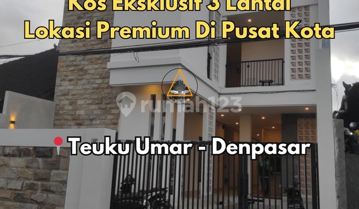 EXCLUSIVE 3-STORY BOARDING HOUSE LOCATED IN DENPASAR CITY CENTER