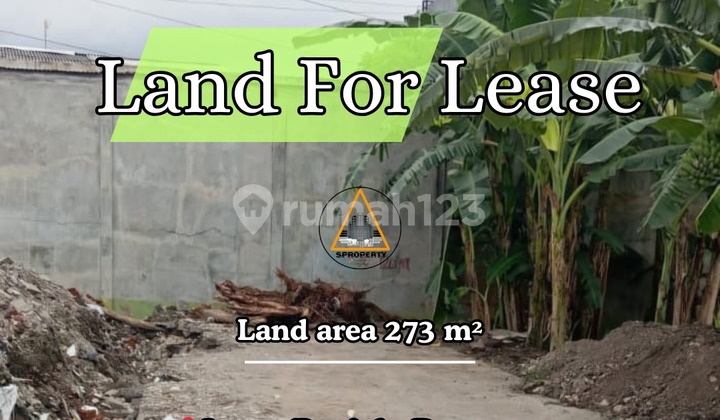 Land for Lease Near Imam Bonjol Main Road Denpasar