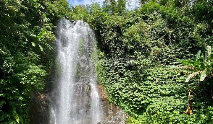 Land For Sale With A Very Natural View Of A Waterfall In Munduk 1