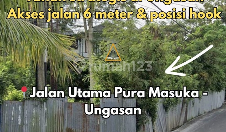 Tanah Strategis di Jalan Utama Pura Masuka Ungasan Tanah Strategis di Jalan Utama Pura Masuka Ungasan