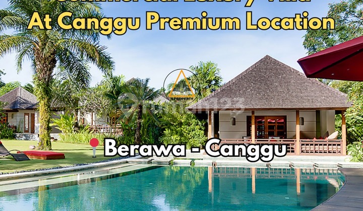 For Sale Cheap & Fast Luxury Commercial Villa Located in Canggu