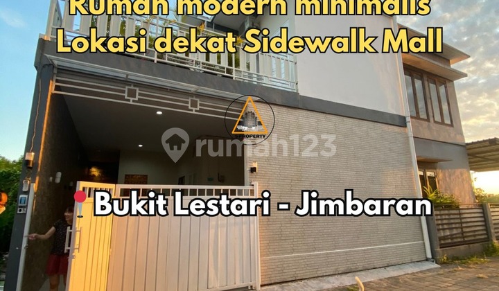Rumah Modern Minimalis Dibelakang Mall Sidewalk Jimbaran