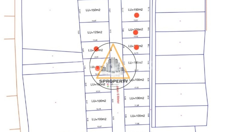 TANAH KAPLING  AREA TENANG DAN NYAMAN DI RAYA SAMPLANGAN GIANYAR