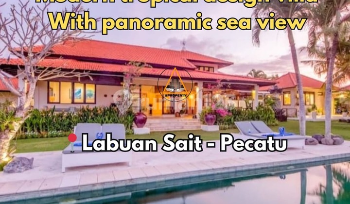 Modern Luxury Tropical Villa With Panaromic Sea View