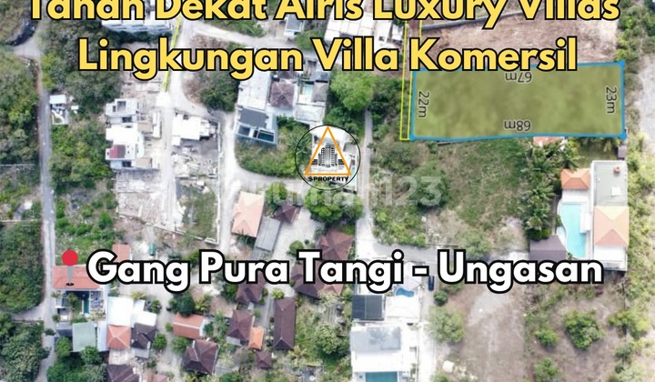 LAND NEAR AIRIS LUXURY VILLAS, COMMERCIAL VILLA ENVIRONMENT.